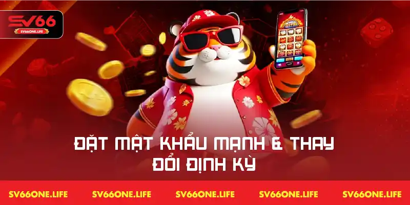 Thiết lập mật khẩu đủ mạnh, bao gồm chữ hoa, chữ thường, số và ký tự đặc biệt, đồng thời thay đổi định kỳ theo lịch trình bảo mật để đảm bảo an toàn tối đa cho tài khoản của bạn.